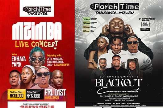 Porch Time Takeover Presents